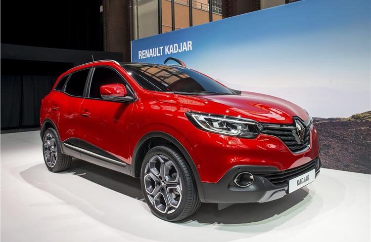 Geneva Motor Show: Renault Kadjar revealed