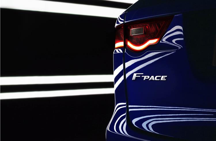 Jaguar's first production SUV will arrive in 2016, badged F-Pace, with C-X17-inspired looks and Ingenium engines.