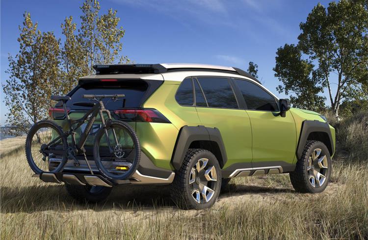 Future Toyota Adventure Concept points to high-tech SUV future