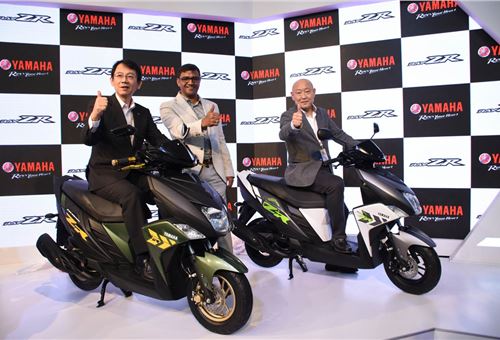 India Yamaha Motor unveils yet another Ray variant: Cygnus Ray-ZR