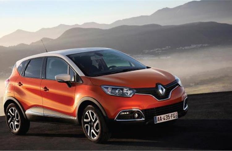 The Renault Captur sold 14,500 units, overtaking the Nissan Qashqai to become the best-selling SUV in the Big EU 5 in April.
