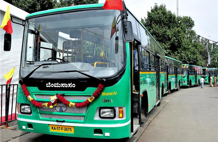 Tata Motors delivers 50 buses to BMTC