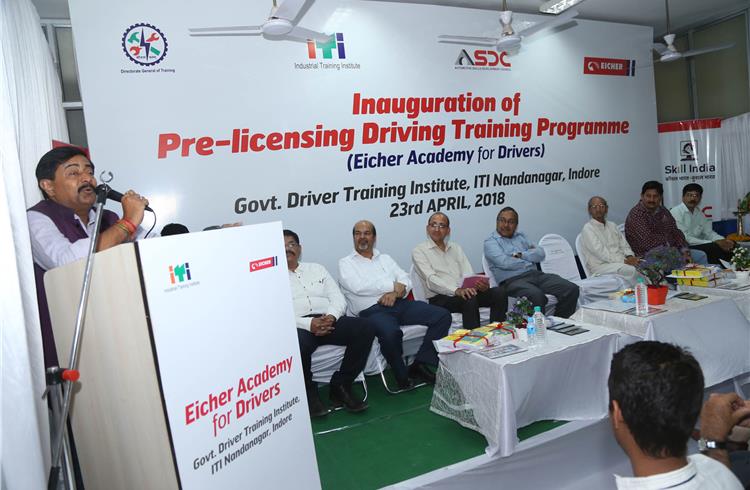 Eicher Group opens driver training academy in Indore