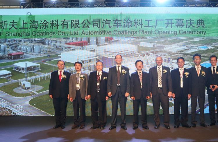BASF opens new automotive coatings plant in Shanghai