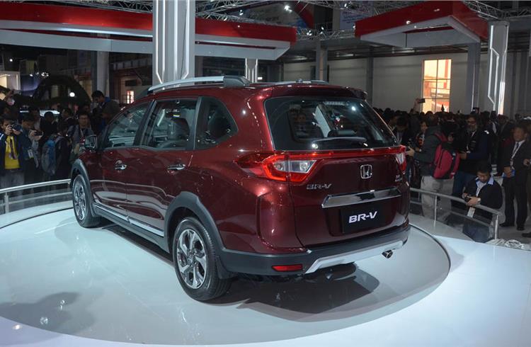 The BR-V is most likely to be manufactured at the Tapukara plant in Rajasthan.