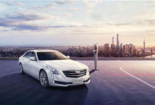 Cadillac launches CT6 plug-in sedan in China