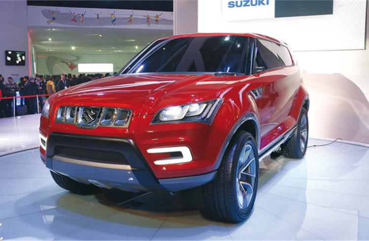 The XA Alpha concept was showcased at the New Delhi Auto Expo in 2012.