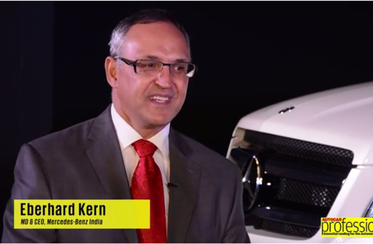 Interview with Mercedes-Benz India, MD & CEO Eberhard Kern