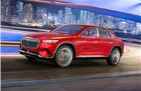 The new Mercedes-Maybach concept has been conceived to run an electric powertrain