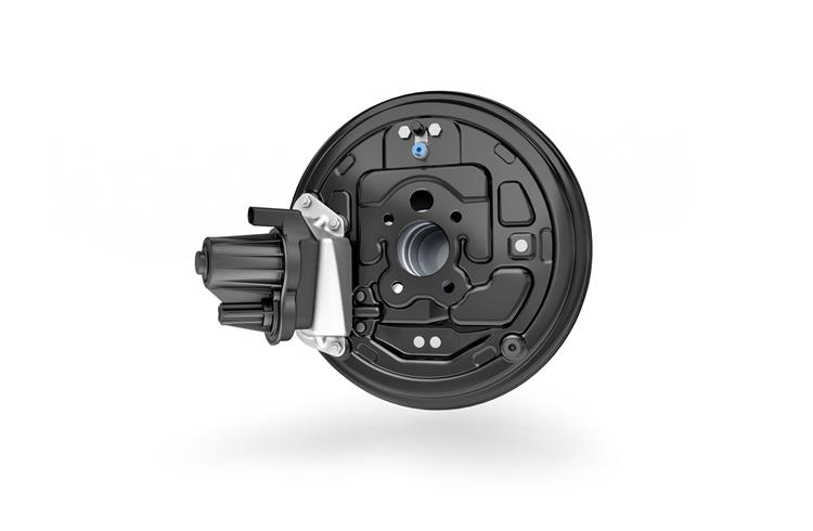 Continental develops electric parking brake for compact cars with drum brakes