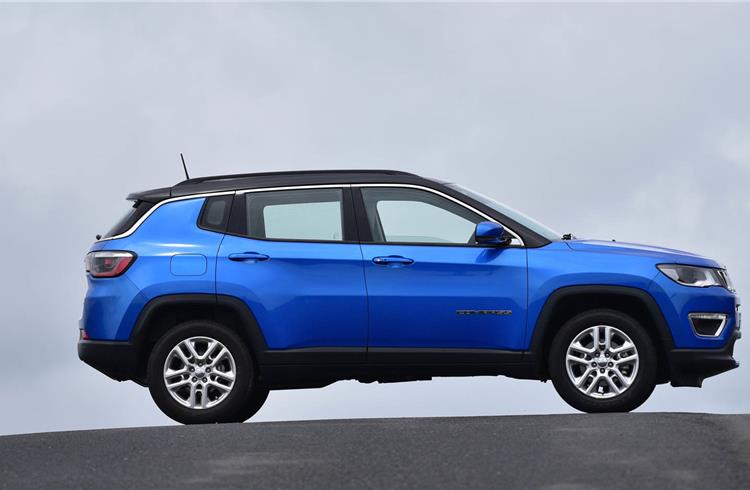 Jeep Compass sells over 19,000 units in India since launch