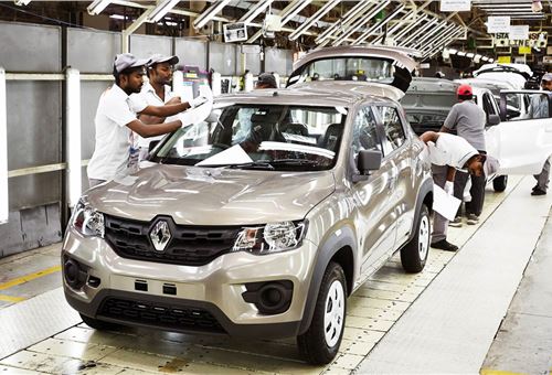 Renault India sells 11,244 units in December 2016, up 9%