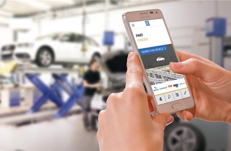 New ZF Part Finder App helps users find the entire range of spare parts available from the ZF Aftermarket product brands Sachs, Lemförder, TRW and Boge from anywhere in the world.