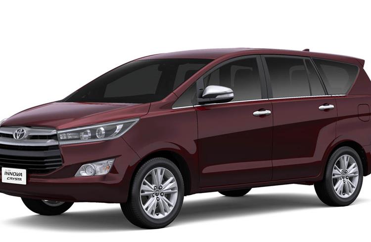 Toyota to introduce petrol variant for Innova Crysta, plans local production of engines