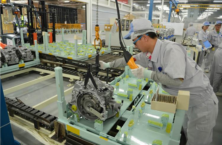 Toyota starts CVT production in China