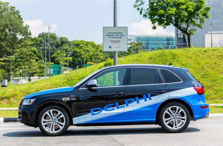 Delphi will provide a fleet of fully autonomous vehicles and will develop a cloud-based mobility-on-demand software (AMoD) suite to Singapore Land Authority Transport.