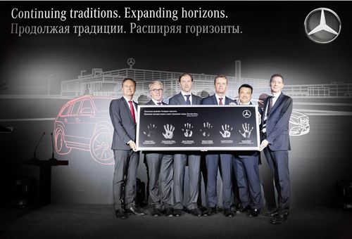 Mercedes-Benz lays foundation for passenger car plant in Russia