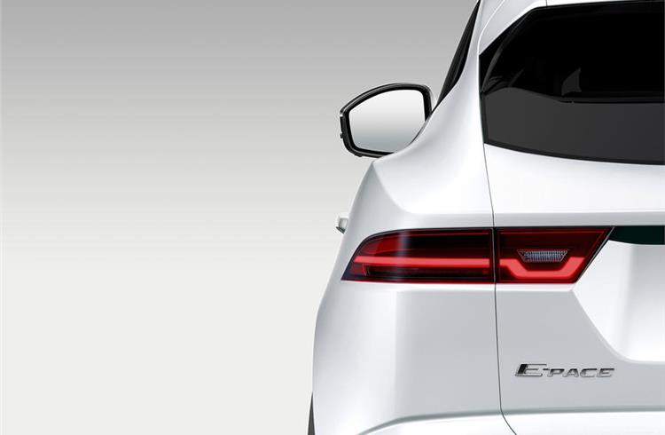 Jaguar has released the first official pic of the new E-Pace.