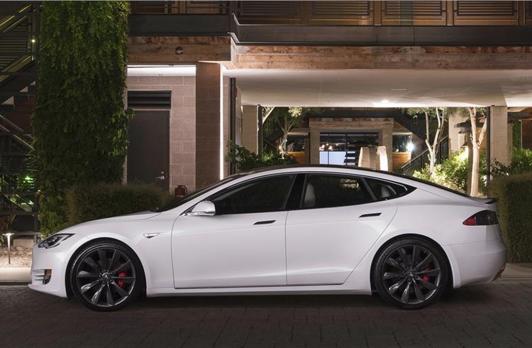 Q1 deliveries totaled 29,980 vehicles, of which 11,730 were Model S (above).