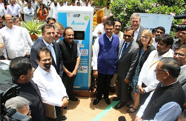 Delta Electronics installs DC fast-charger for EVs in Mumbai