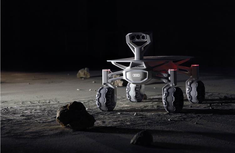 Audi is supporting the Part-Time Scientists team working within the Google Lunar XPRIZE competition to transport an unmanned rover onto the moon.