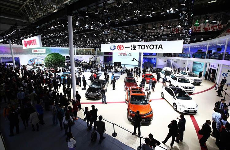 Toyota celebrates 50 years in China at Beijing Motor Show