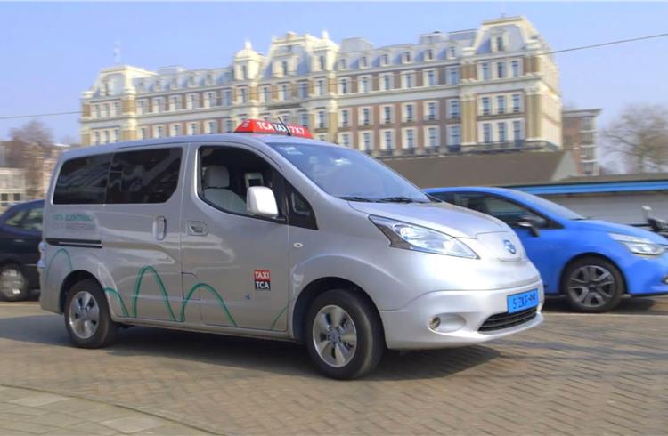 Amsterdam turns electric vehicle taxi capital of the world