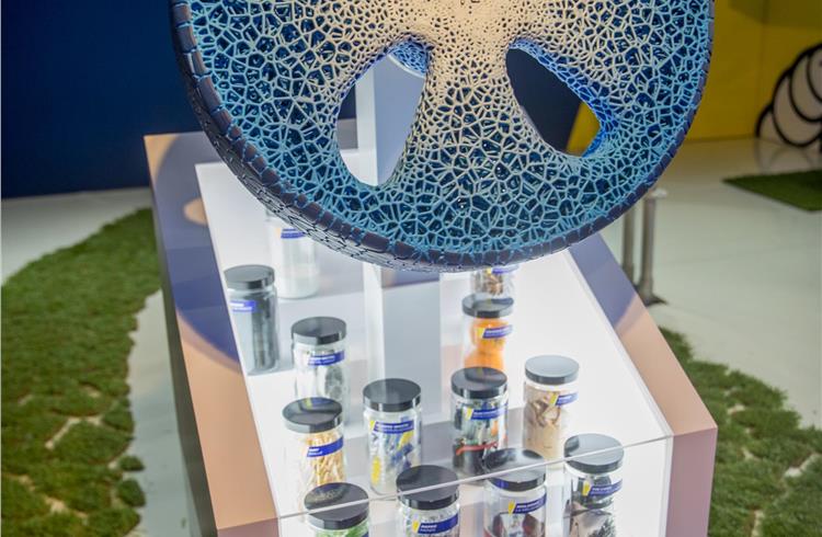 Michelin unveils concept tyre that promises to last lifelong