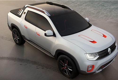 Renault reveals Duster Oroch pick-up truck for Sao Paulo Show