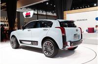 Qoros 2 SUV PHEV Concept hints at the firm's future design direction.