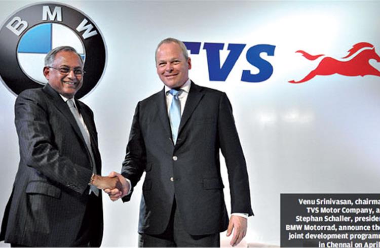 TVS, BMW tie up for sub-500cc premium bikes