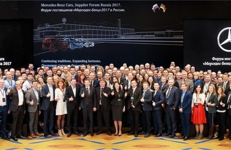 Mercedes-Benz Cars hosts component supplier forum in Russia
