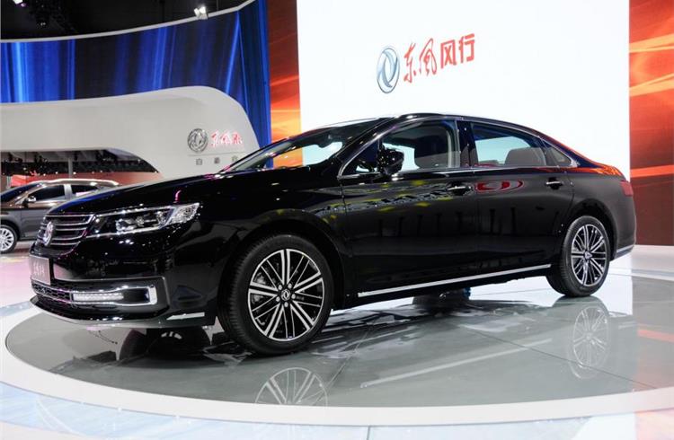 Dongfeng's Number 1 is the firm's largest saloon ever built and will be launched on the Chinese market next year.