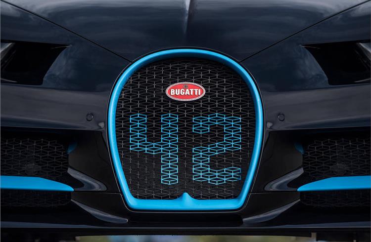 Bugatti Chiron sets 0-400kph-0 record
