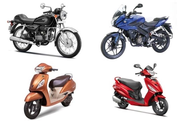 India two-wheeler sales tumble in December 2015