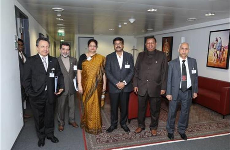 Public sector and private refiners from India at the OPEC meeting.