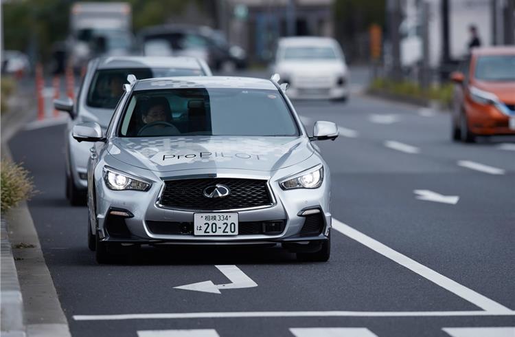 Nissan tests fully autonomous ProPilot technology on Tokyo streets