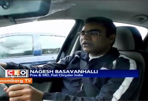 CEO On The Drive With Hormazd Sorabjee | Nagesh Basavanhalli, Fiat Chrysler India