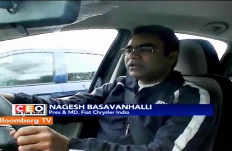 CEO On The Drive With Hormazd Sorabjee | Nagesh Basavanhalli, Fiat Chrysler India
