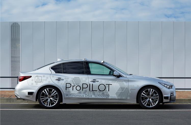 Nissan tests fully autonomous ProPilot technology on Tokyo streets