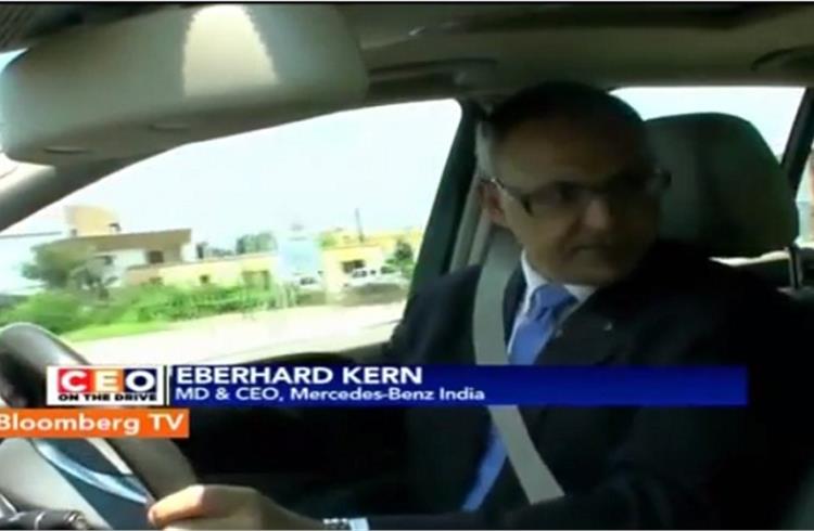 CEO On The Drive With Hormazd Sorabjee | Eberhard Kern, Mercedes-Benz India
