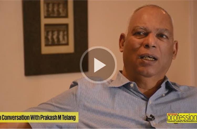 Prakash M Telang| Interview| Autocar Professional