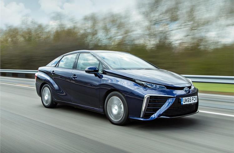 Hydrogen cars to cost the same as hybrids by 2025, say Toyota