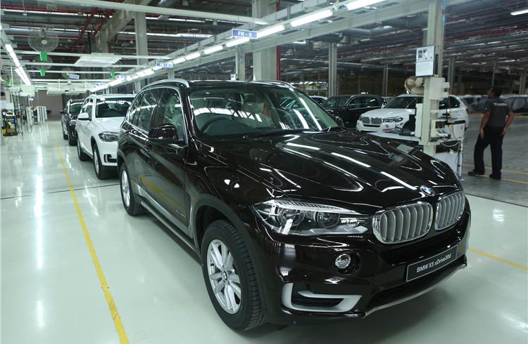 The X5 was among the big sellers for BMW India in 2017.
