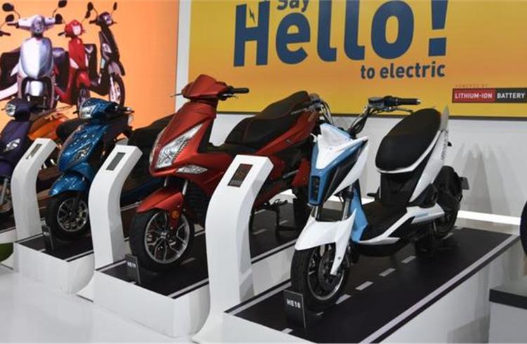 Hero Electric expanded its e-scooter range with new launches at Auto Expo 2018.