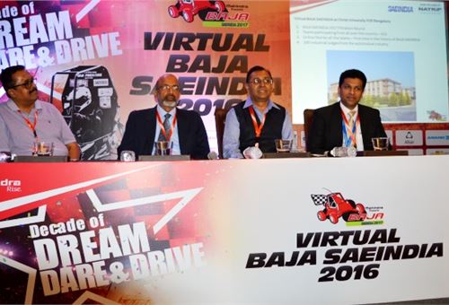 BAJA SAE India 2017 virtual round attracts 413 engineering college teams