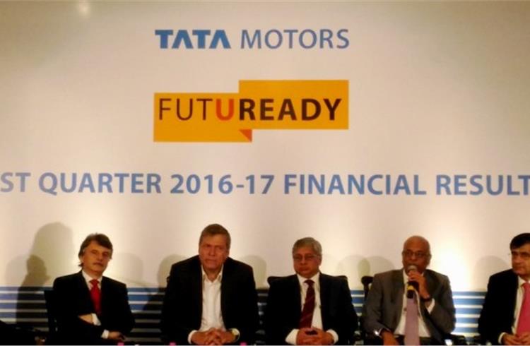 Currency headwinds drag Tata Motors’ Q1 profit by 57%
