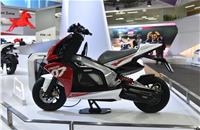 New TVS Creon has a 3kW battery pack and 8kW motor; has an 80km range and 115kph max speed.