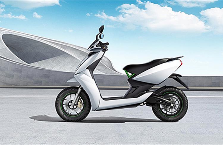Ather Energy's innovation-laden S340 has filed for 15 patents. To be launched this year.