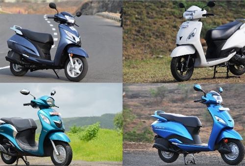 INDIA SALES: Top 10 Scooters in August 2016